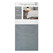 Tarrington House Пододеяльник сатин темно-серый, 215 x 220см