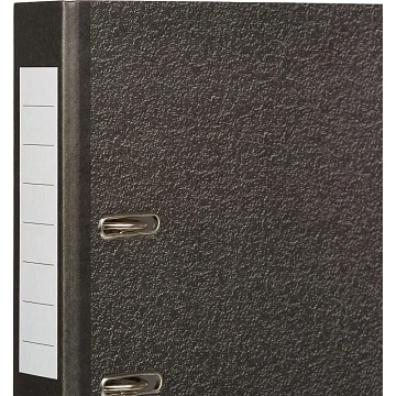 Папка-регистратор без мет.уг. 50мм мрам ч/б,уп.10шт,бум/бум,крам.к