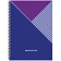 Бизнес-тетрадь А4,96л,обл.карт,греб,кл,Attache Economy,Office Style,синяя