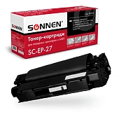 Картридж лазерный SONNEN (SC-EP-27) для CANON LBP-3200/MF3228/3240/5730, ВЫСШЕЕ КАЧЕСТВО, ресурс 250