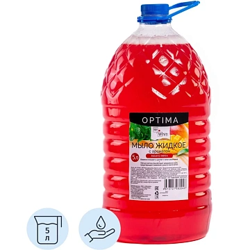 Мыло жидкое Mr.White OPTIMA Манго-мята 5л_КЗН_ЧЛБ_НСК_СПБ