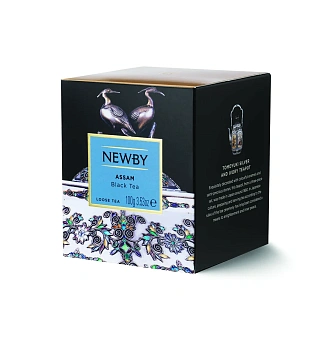 Чай Newby Assam (Ассам), черный, листовой, 100 г