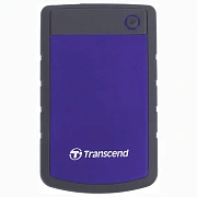 Внешний жесткий диск TRANSCEND StoreJet 2TB, 2.5', USB 3.0, фиолетовый, TS2TSJ25H3P