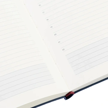 Ежедневник недатированный А5, Primavera синий, 136л. 3-536/01