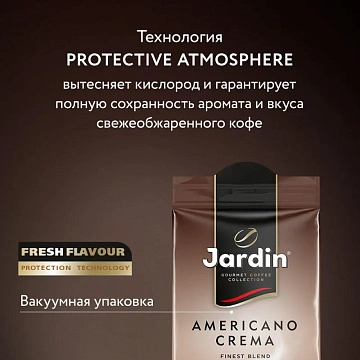 Кофе Jardin Americano Crema молотый,250г, 0556-12