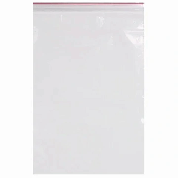 Пакеты с замком ZIP LOCK 'зиплок', комплект 100 шт., 200х300 мм, ПВД, толщина 40 микрон, BRAUBERG, 6