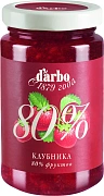 Конфитюр D'arbo 80% фруктов клубника, 250г