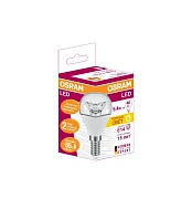 Лампа светодиодная Osram 5.4Вт, Е27, 3000К, теплый белый свет, шар