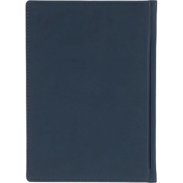 Ежедневник недатированный А5+, 136л, VELVET темно - синий 3-115/18