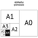 Картон белый А4, ArtSpace, 8л., мелованный в папке