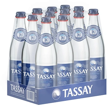 Вода Tassay газированная, 500мл