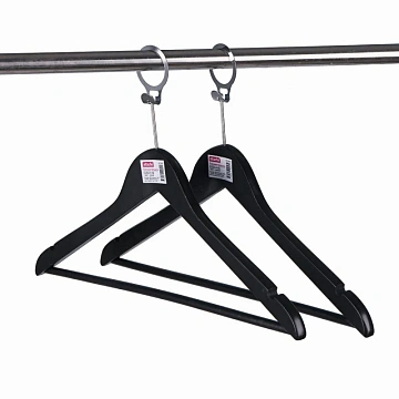 Вешалка-плечики WW_Attache CU3014-AB/LH001-ANTI дер,антив,кольцо,р50-52 чер