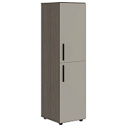 Шкаф средний узкий VMCS 40.4 Аметист/Дуб Сильвер 400х430х1517 VELION