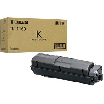 Тонер-картридж Kyocera TK-1160 чер. для Ecosys P2040d n/P2040dw