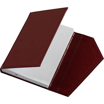 Ежедневник недатированный бордо, А5,143х210мм,180л,ATTACHE MAGNET