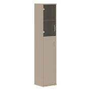 Шкаф колонка комбинированная СУ-1.7(L) Мокачино 406х365х1975 IMAGO
