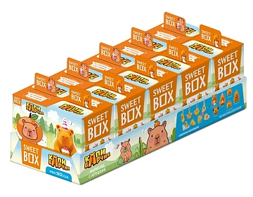 Мармелад Sweet Box Капибарчик с игрушкой, 10г