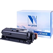 Картридж лазерный Nv Print CE260XBk, черный, совместимый