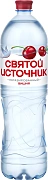 Вода Святой Источник с вишней негазированная, 1.5л