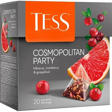 Напиток фруктовый Tess Cosmopolitan Party, 20х2гр