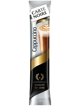 Напиток кофейный Carte Noire Cappuccino растворимый 20 пакетиков, 300г