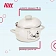 Кастрюля с крышкой Hitt Moomin 2л, 16см