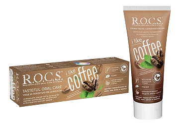 Зубная паста R.O.C.S. I like coffee, 74г