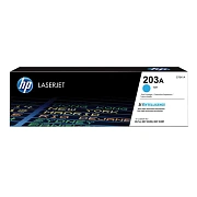 Картридж лазерный HP (CF541A) LaserJet Pro M254/M280/M281, №203A, голубой, оригинальный, ресурс 1300