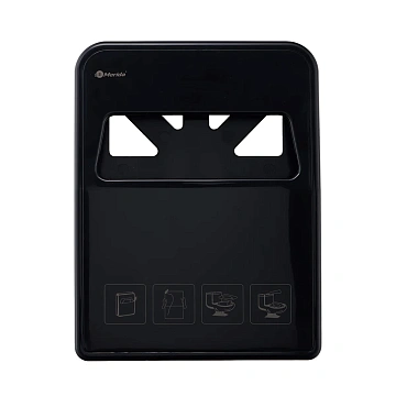 Диспенсер для покрытий на унитаз Merida Optimum GP1C, черный, пластик