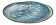 Тарелка Domenik Stone Turquoise десертная, 20см