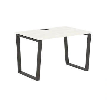 Стол прямой EVST 1180 Ясень Траун/Мокко 1160х800х750 EDIS