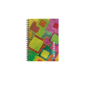 Бизнес-тетрадь Attache Imagination А5/80л,тв.переплет,клетка,спираль