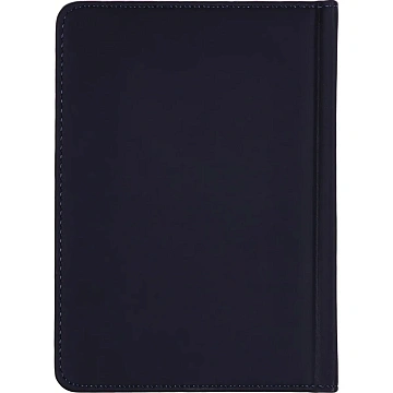 Ежедневник недатированный A6+, 136л, VELVET темно-синий navy 3-495/16