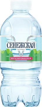 Вода негазированная питьевая СЕНЕЖСКАЯ, 0,33 л