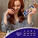 Шоколад молочный Alpen Gold черника-йогурт, 80г