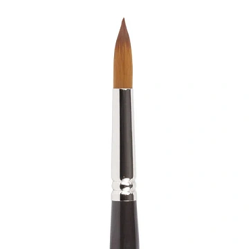 Кисть художественная профессиональная BRAUBERG ART CLASSIC, синтетика мягкая под колонок, круглая, №