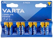 Батарейка Varta Longlife power HIGH ENERGY Alkaline АА LR06, 8шт/уп