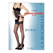 Чулки женские Pierre Cardin La Rochelle размер 3, 20 den, цвет nero, прозрачные