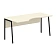 Стол прямой СА-1P(L) Клен*/Черный 1600х900х755 IMAGO PLUS