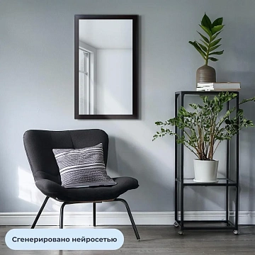 Зеркало KD_ настенное 1801 ВЕ-1. 600х1000 венге
