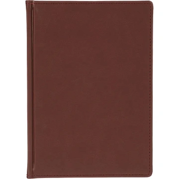Ежедневник недатированный А5+, 136л, VELVET бордовый 3-115/02