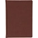 Ежедневник недатированный А5+, 136л, VELVET бордовый  3-115/02