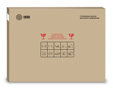 Доски стеклянные Cactus CS-GBD 90x120см, белая
