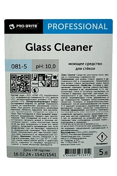 Профхим д/стекл-зеркал поверхн,с нашатыр.спиртом Pro-Brite/Glass Cleaner,5л