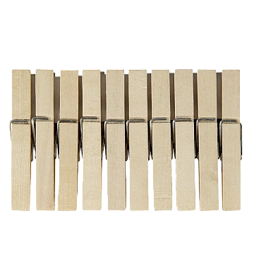 aro Прищепки декоративные деревянные, 50шт