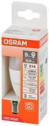 Лампа светодиодная Osram E14 9Вт свеча нейтральный белый свет