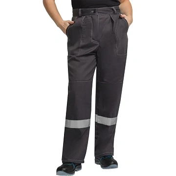 Костюм летний жен. л20-КБР сер/красн (р.52-54) 158-164 (Арсенал-СП)