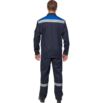 Костюм лет муж (куртка, бр) л05 син/вас 96-100/158-164 (Арсенал-СП)