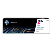 Картридж лазерный HP (CF543X) LaserJet Pro M254/M280/M281, №203X, пурпурный, ресурс 2500 стр., ориги