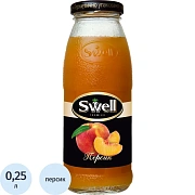 Нектар SWELL персик для детского питания 0,25л х 8 шт